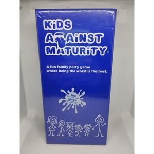 Kids Against Maturity Card Game New Factory Sealed Family 4+ Players Ages 10+